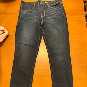 American‎ Eagle Outfitters Women's Dark Blue Skinny Jeans